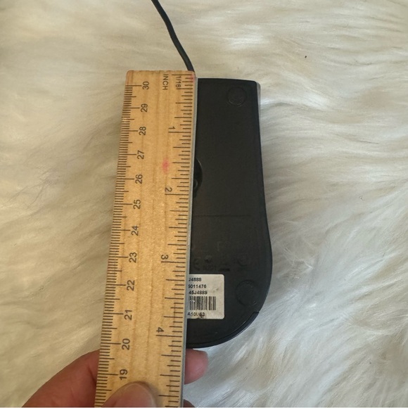 Lenovo USB Wired Optical Mouse M-U0025-O Black 3-Button with Scroll Wheel - Picture 6 of 7